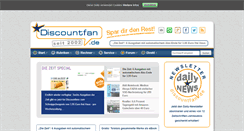 Desktop Screenshot of discountfan.de